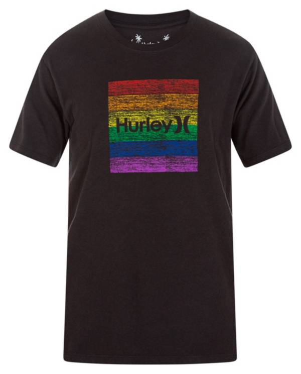 Hurley Men's Pride Square Graphic T-Shirt