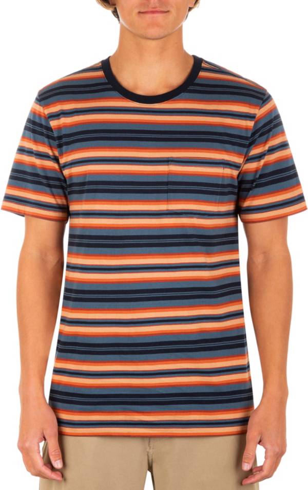 Hurley Men's Everyday Steamer Stripe Pocket Shirt