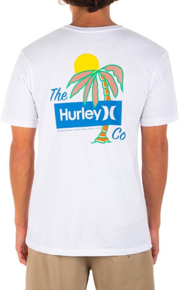 Hurley Men's Everyday Washed Welcome To Paradise Graphic T-Shirt