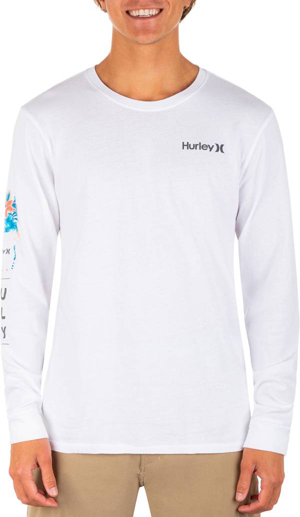 Hurley Men's Everyday Washed Aloha Long Sleeve T-Shirt