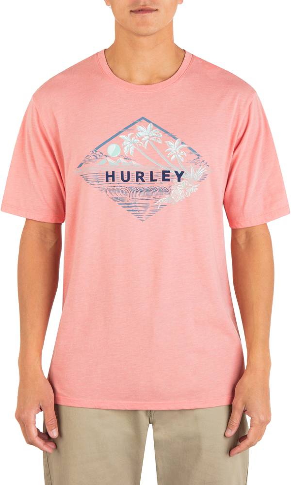 Hurley Men's Everyday Washed Oasis Short Sleeve Graphic T-Shirt