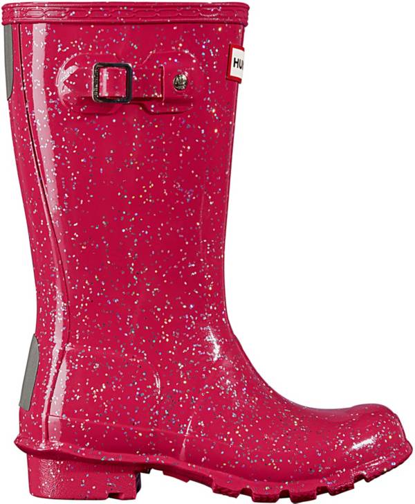 Hunter Kids' Original Glitter Rain Boots