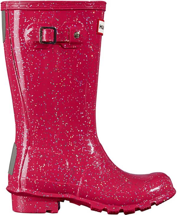 Hunter Kids' Original Glitter Rain Boots