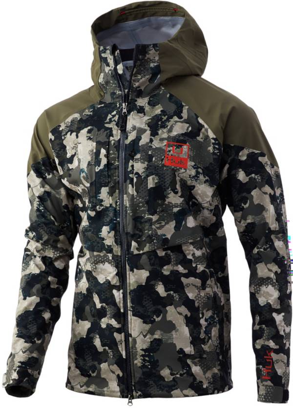 Huk Men's Icon X Superior 3L Shell Camo Jacket