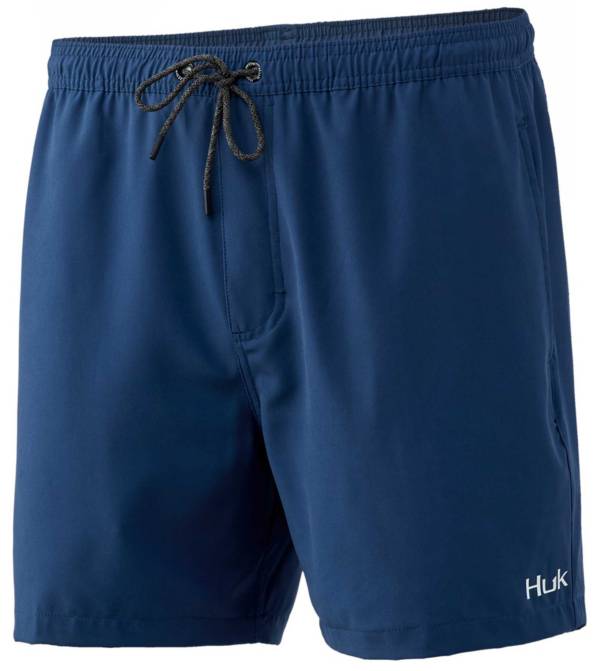 HUK Men's Capers 5.5” Volley Swim Trunks