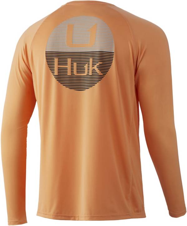 Huk Men's Horizon Lines Pursuit Long Sleeve Shirt