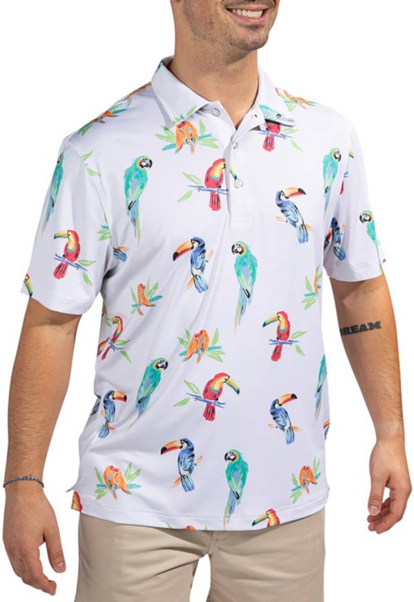 Chubbies Men's Birds of Polodise Polo