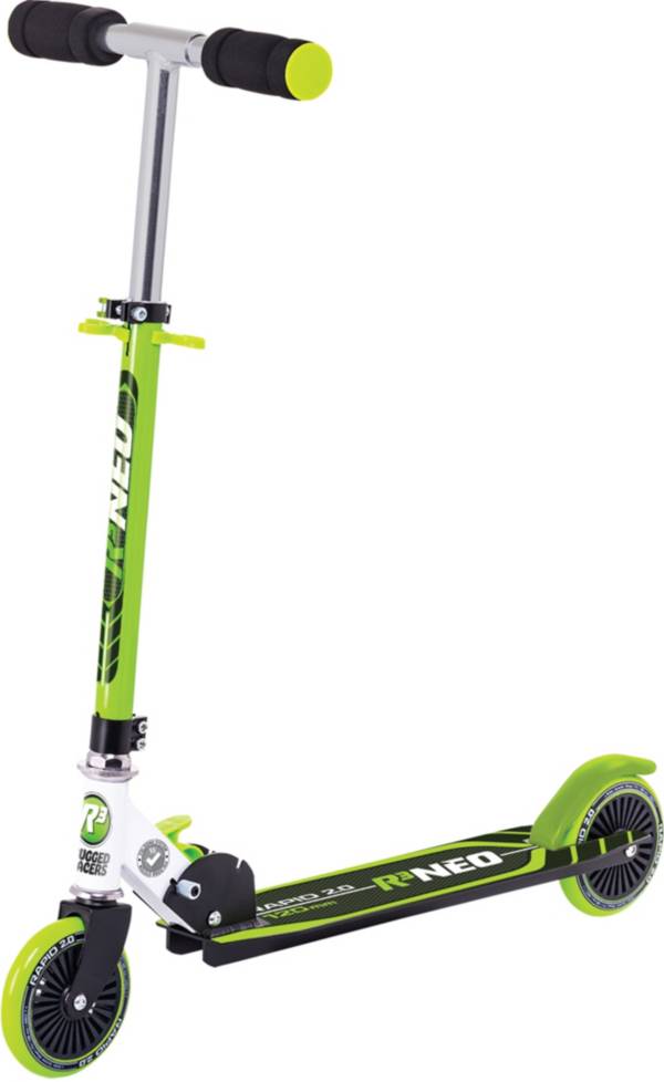 Rugged Racers R3 Neo 2 Wheel Kick Scooter - Green