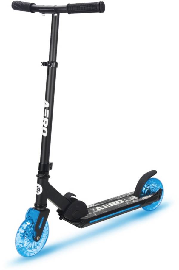 Rugged Racers Aero 2 Wheel LED Scooter RGB- C2