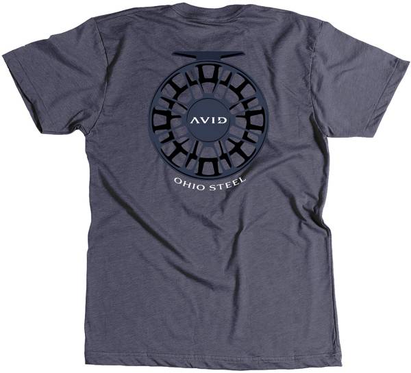 AVID Men's Sportswear Fly Reel Ohio T-Shirt