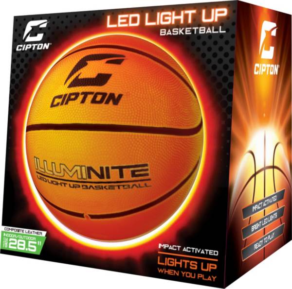 Cipton LED Light-Up Rubber Basketball (28.5'')