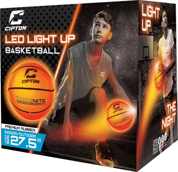 Cipton Youth LED Light-Up Rubber Basketball (27.5'')