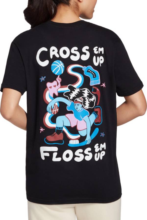 Moolah Kicks Women's Cross Em Up Graphic T-Shirt