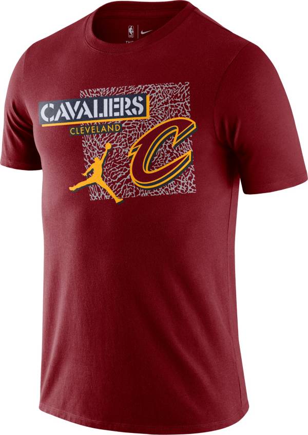 Jordan Men's Cleveland Cavaliers Red Dri-Fit T-Shirt product image