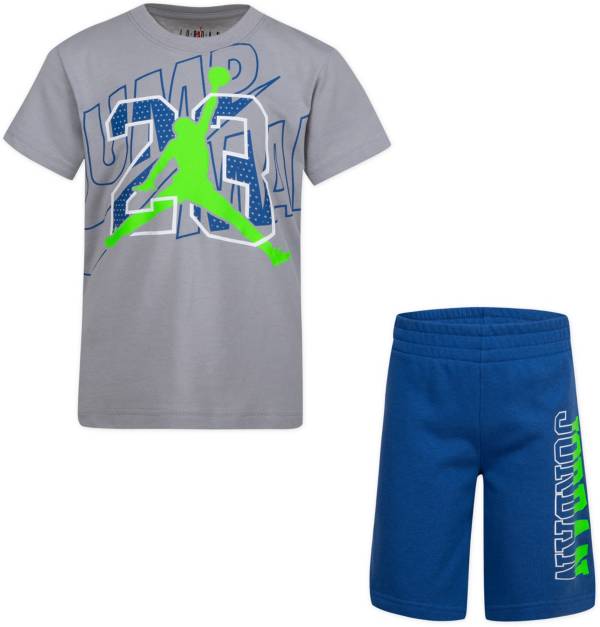 Jordan Little Boys' Beyond Borders Jumpman T-Shirt Set