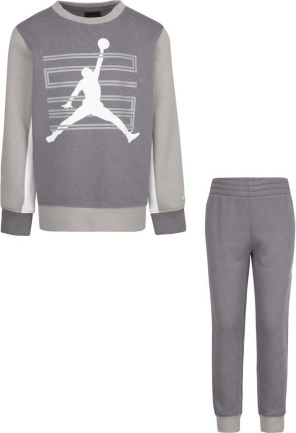 Air Jordan Boys' 11 Crew and Pant Set