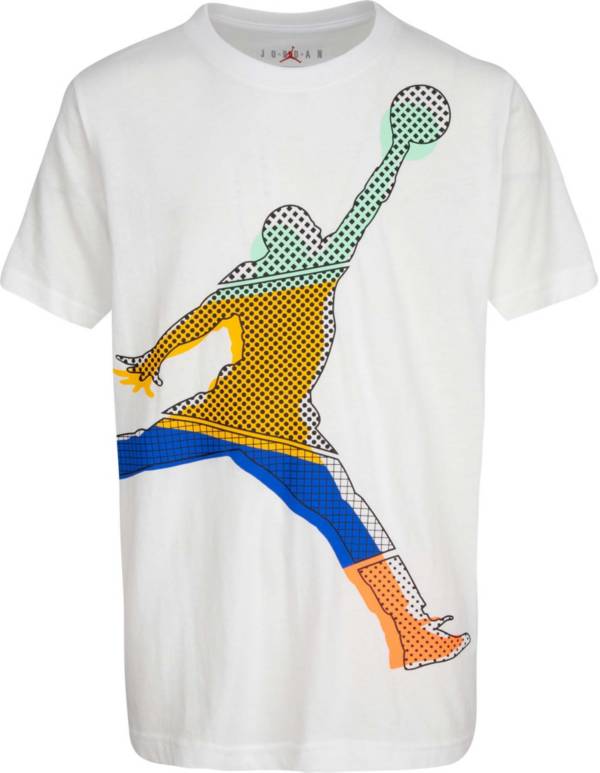 Jordan Boys' Jumpman Mismatch Graphic T-Shirt