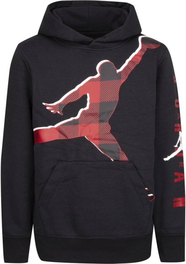 Jordan Boys' Jumpman Print Fill Hoodie