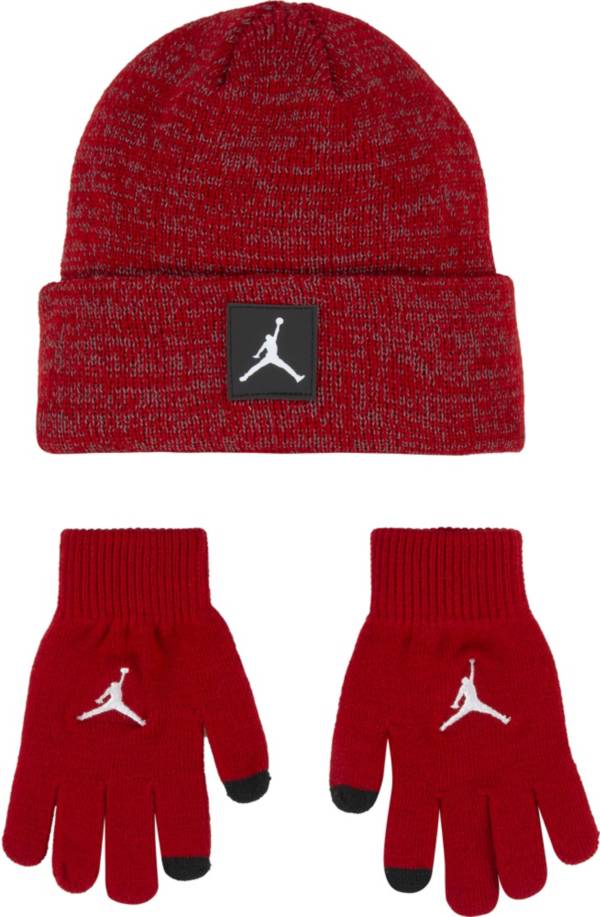 Jordan Boys' Jumpman Reflective Beanie Set