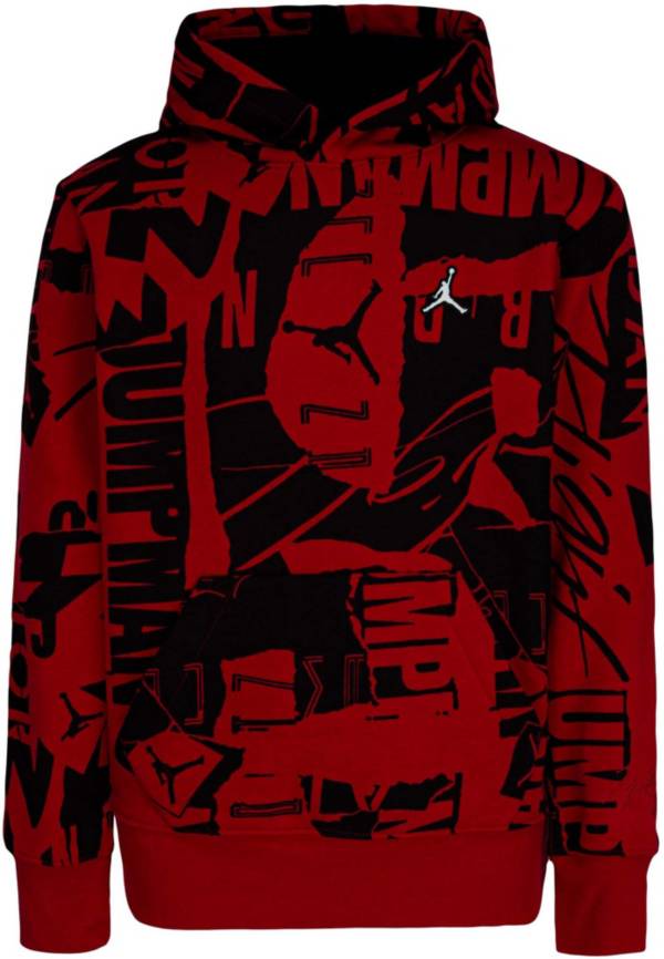 Jordan Boys' Essentials Allover Print Hoodie