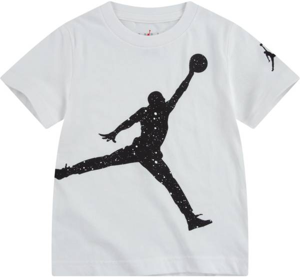 Jordan Little Boys' Oversized Speckle Jumpman Logo T-Shirt