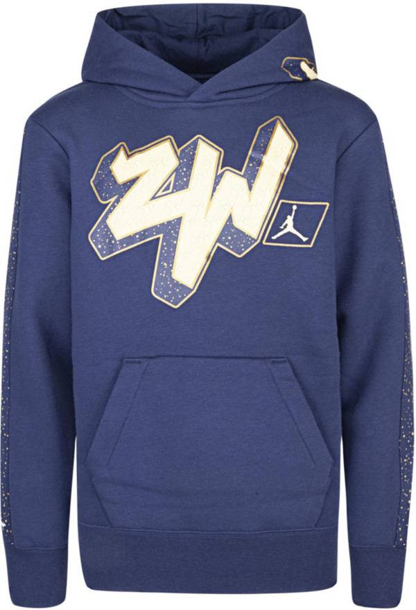 Jordan Boys' Zion Speckled Pullover Hoodies