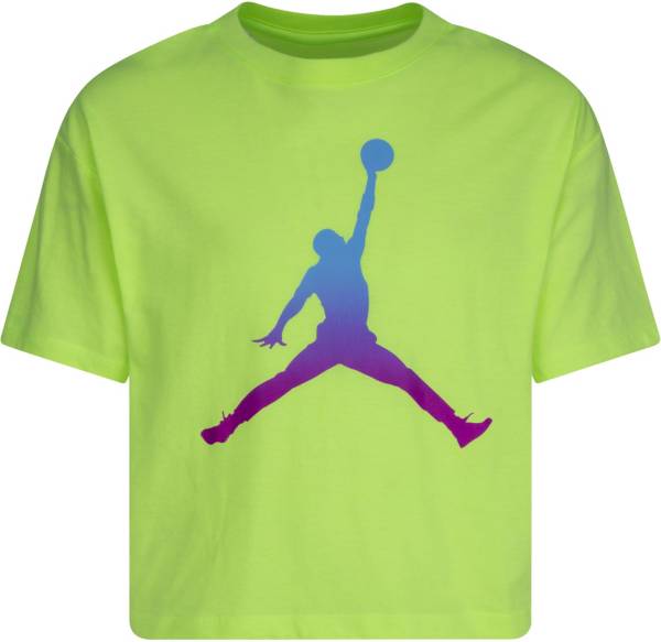 Jordan Girls' Gradient Jumpman Graphic Boxy T-Shirt