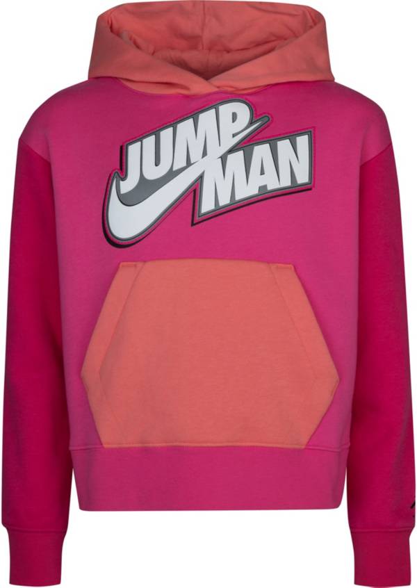 Jordan Girls' Jumpman x Nike Boxy Hoodie