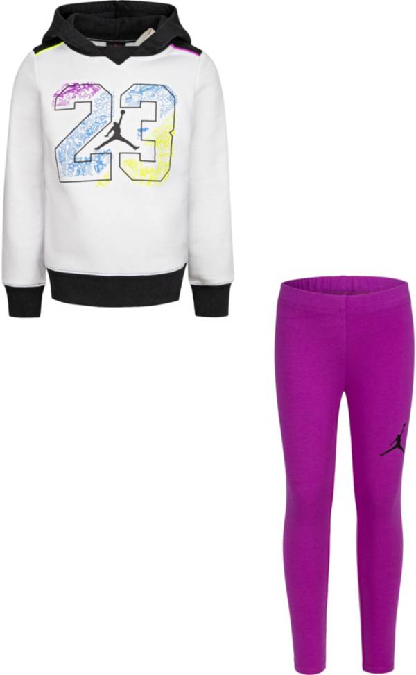 Jordan Girls' KSA Hoodie and Leggings Set