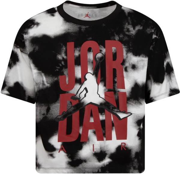 Jordan Girls' Tie Dye Logo T-Shirt