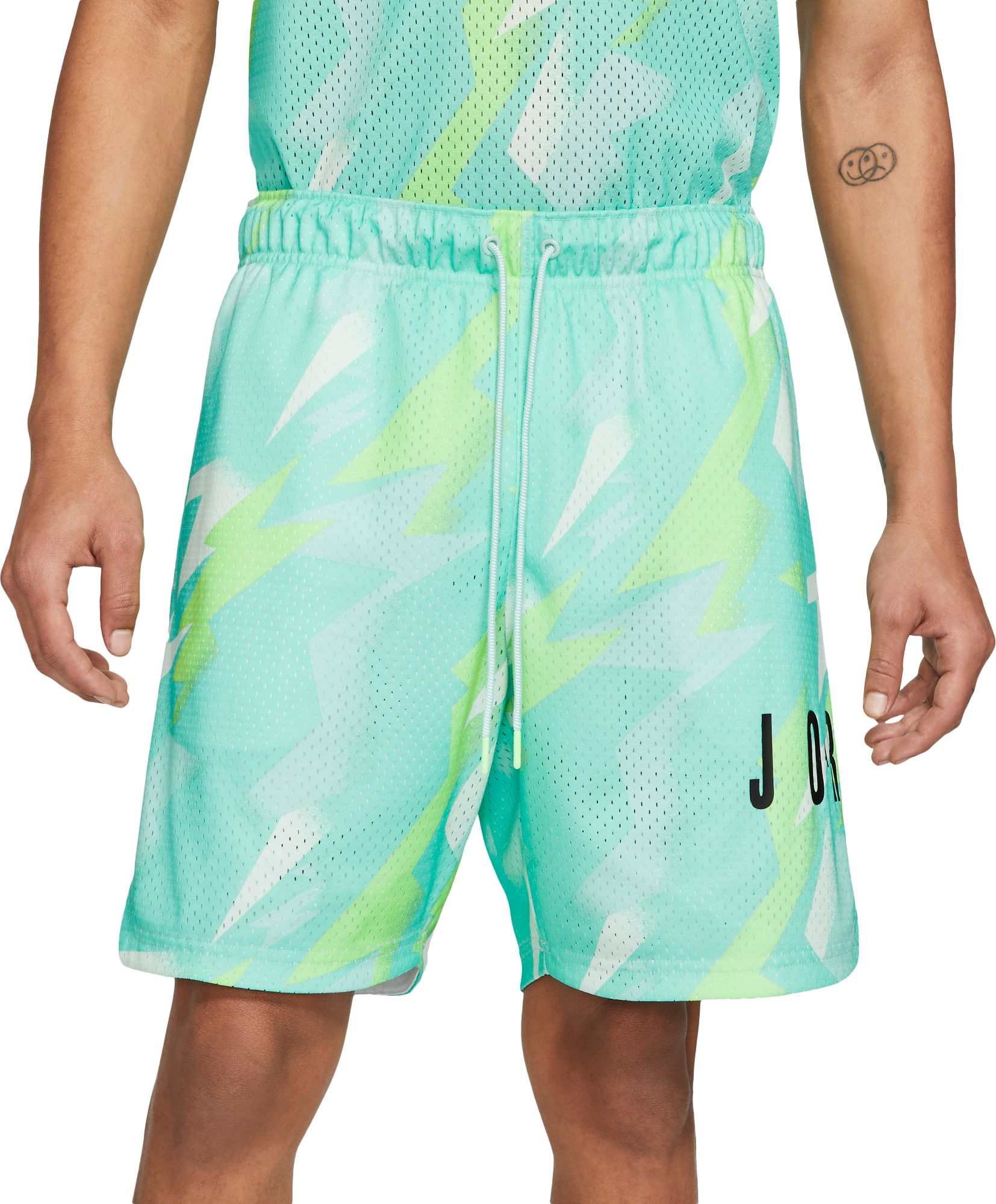 air jordan mesh shorts