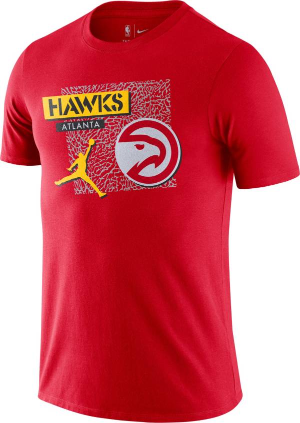 Jordan Men's Atlanta Hawks Red Dri-Fit T-Shirt product image