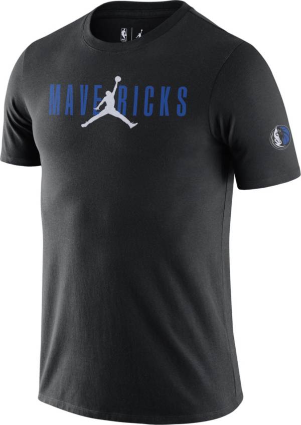 Jordan Men's Dallas Mavericks Black T-Shirt