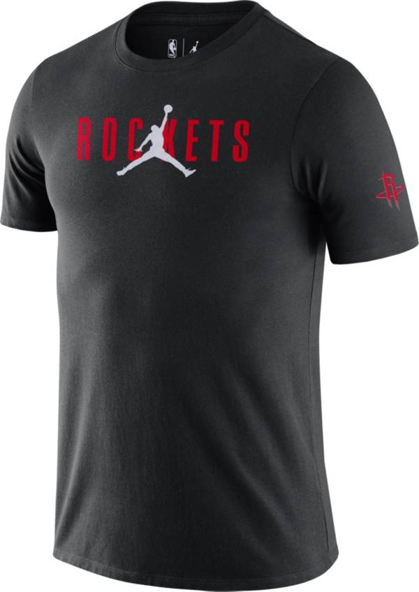 Jordan Men's Houston Rockets Black T-Shirt