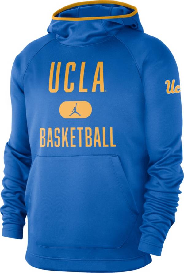 Jordan Men's UCLA Bruins True Blue Spotlight Basketball Pullover Hoodie