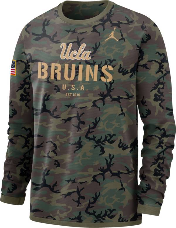 Jordan Men's UCLA Bruins Camo Military Appreciation Long Sleeve T-Shirt
