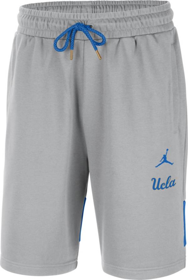 Jordan Men's UCLA Bruins Grey Football Team Issue Fleece Practice Shorts product image