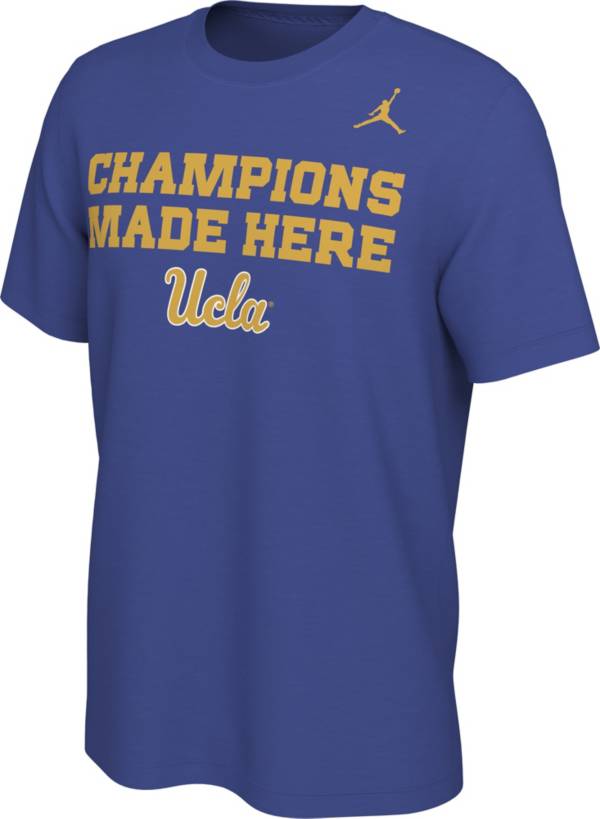 Jordan Men's UCLA Bruins True Blue Champions Made Here Mantra T-Shirt