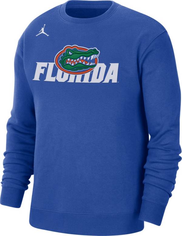 Jordan Men's Florida Gators Blue Fleece Sweatshirt