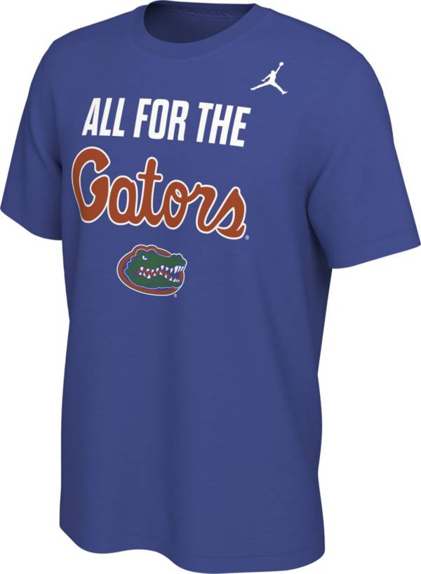 Jordan Men's Florida Gators Blue All For the Gators Mantra T-Shirt