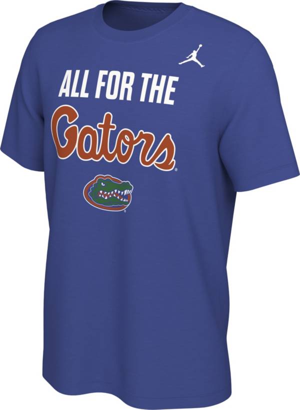 Jordan Men's Florida Gators Blue All For the Gators Mantra T-Shirt product image
