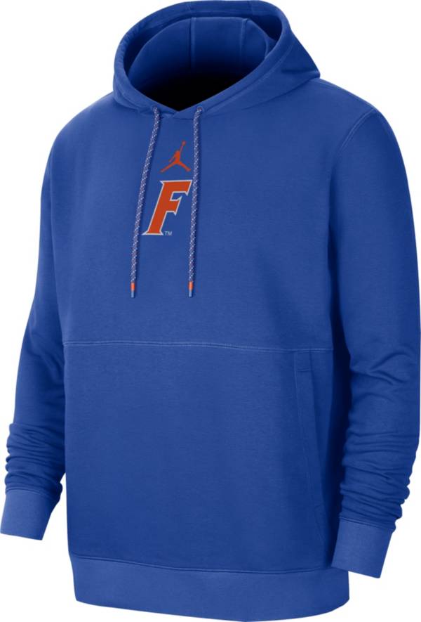 Jordan Men's Florida Gators Blue Club Fleece Pullover Hoodie