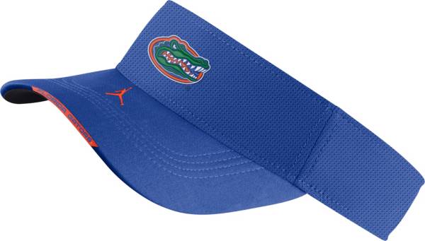 Jordan Men's Florida Gators Blue Aero Football Sideline Visor