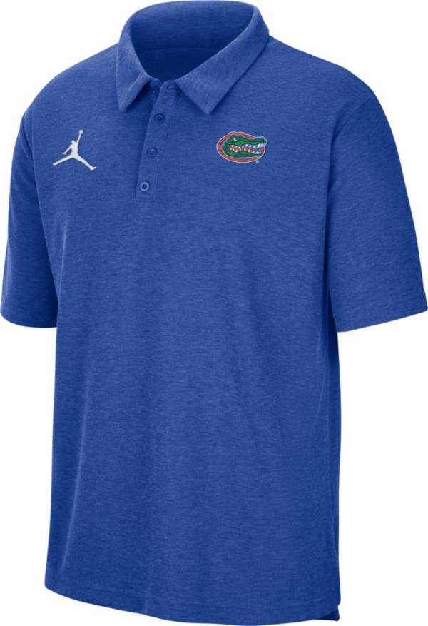 Jordan Men's Florida Gators Blue Football Team Issue Polo