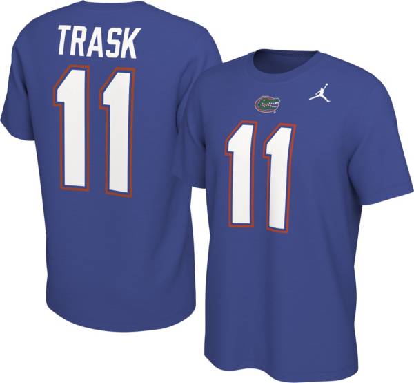 Jordan Men's Florida Gators Kyle Trask #11 Blue Football Jersey T-Shirt