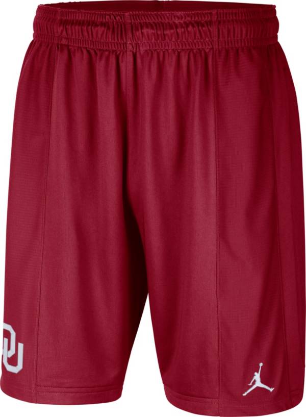 Jordan Men's Oklahoma Sooners Crimson Football Team Issue Dri-FIT Shorts