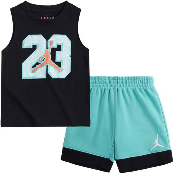 Jordan Little Boys' Varsity Patches Muscle Tank Top and Shorts Set