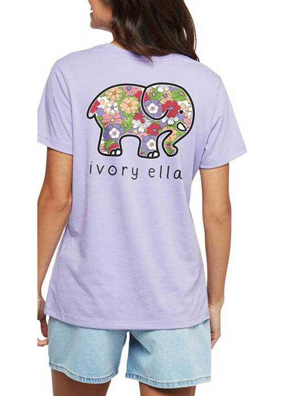Ivory Ella Women's Floral Vibes T-shirt product image