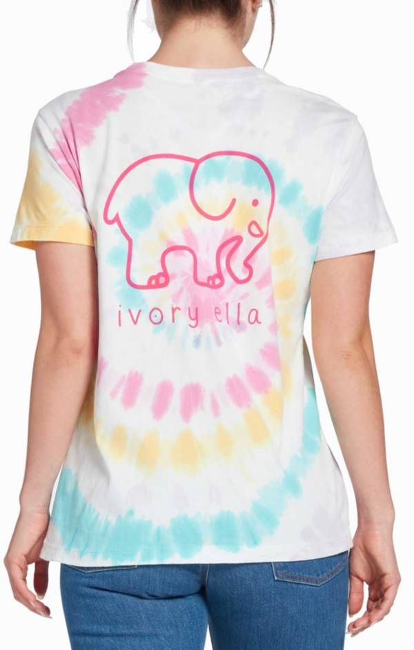 Ivory Ella Women's Heritage Solstice Swirl Tie Dye T-Shirt