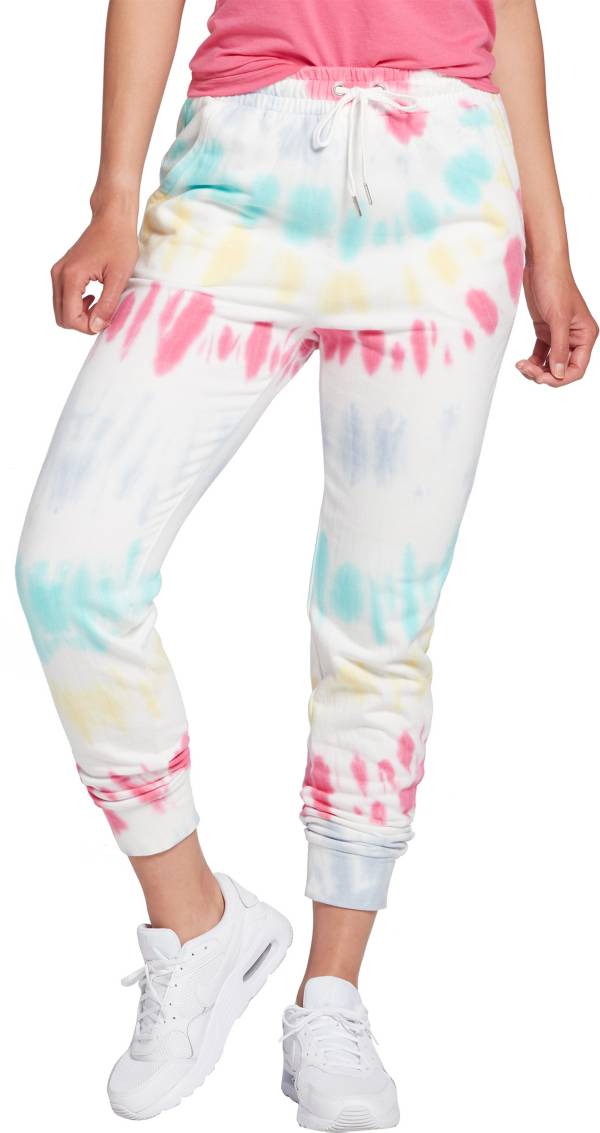 Ivory Ella Women's Mazarine Swirl Tie Dye Jogger